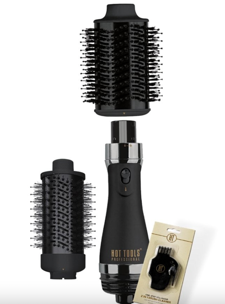 Hot Tools Dual Set Detachable Volumiser Blowout Brush